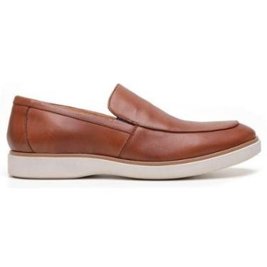 Imagem de Sapato Casual Caramelo Em Couro 57996-Masculino