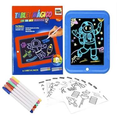 Imagem de Lousa Mágica Tela Lcd Tablet Infantil De Escrever E Desenhar - Toy Kin