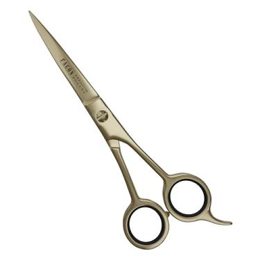 Imagem de Tesoura de corte de cabelo Facón – Tesoura de cabelo profissional de 16,5 cm, tesoura de barbeiro para salão de beleza, aço inoxidável japonês, tesoura premium de corte de precisão para homens