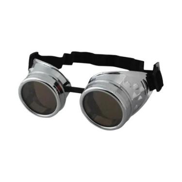 Imagem de Óculos De Sol Estilo Vintage Steampunk Com Lentes Em 5 Cores, Óculos D