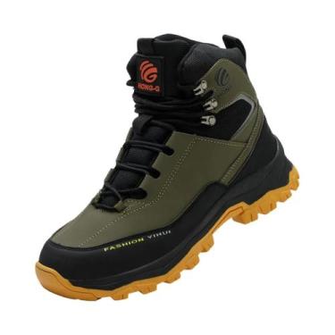 Imagem de Botas De Trabalho Indestrutíveis À Prova d'Água Com Biqueira De Aço E 