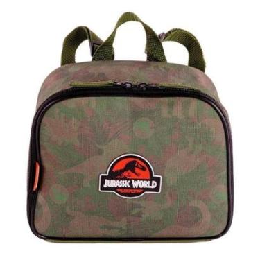 Imagem de Lancheira Sestini Escolar Jurassic Rivals Plus Verde-Unissex