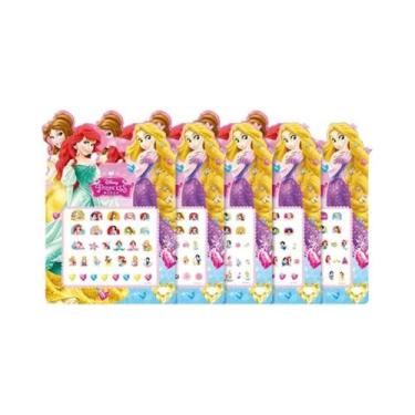 Imagem de Adesivos De Unha 3D De Personagens Disney: Princesas Frozen (Elsa E An