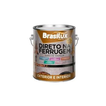 Imagem de TINTA DIRETO NA FERRUGEM 900ML BRASILUX Cor:Marrom Conhaque - Evox, Ma