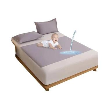 Imagem de Capa De Colchão Impermeável De TPU Para Casais, Protetor De Urina Para