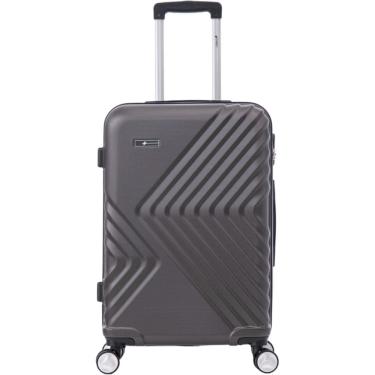 Imagem de Mala de Viagem Bordo Porte Pequeno Rodas 360° ABS Resistente Cadeado com Segredo Cruzeiro 1019-M20