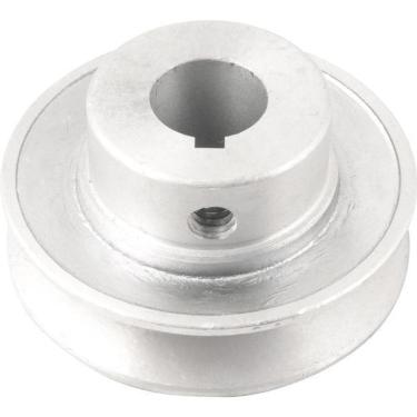 Imagem de Polia Alumínio 1 Canal Perfil A 70Mm Com Furo 3/4 Vonder