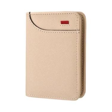 Imagem de Carteira Mini Vertical Masculina Para Múltiplos Cartões, Carteira Para