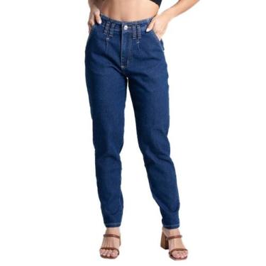 Imagem de Calça Jeans Sawary Mom - 281356 - Azul medio 36, Azul, 36