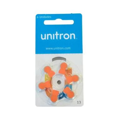 Imagem de Kit 60 Baterias Pilha Aparelho Auditivo Nº 13 Pr48 Unitron