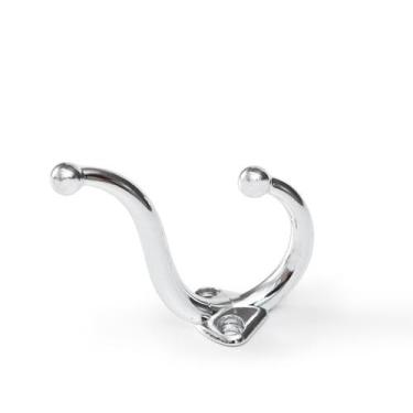 Imagem de Cabide Gancho Duplos Parede ganchos para roupas Kit 4 Pcs - Telis Ferr