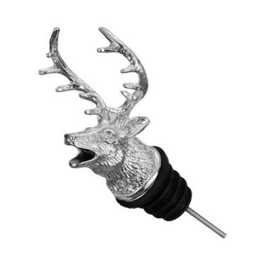 Imagem de Dosador De Vinho Tinto E Azeite Com Tampa De Rolha Para Garrafa - Ferr