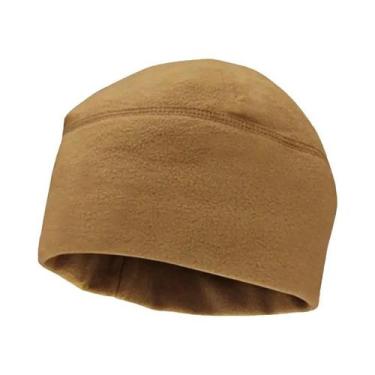 Imagem de Gorro Masculino De Inverno Quente E Macio Em Fleece Polar Para Ciclism