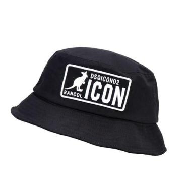 Imagem de Chapéu de sol unissex Bucket Hat iCons DSQICS 54-58 cm para mulheres e