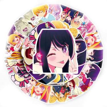 Imagem de Adesivos de vinil à prova d'água Oshis No Ko, anime, 50 unidades/lote 
