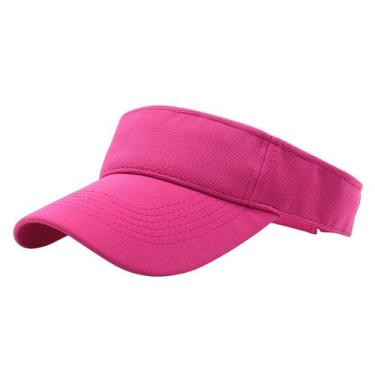 Imagem de Gorra Visera Deportiva de Playa para Mujer en Rosa Fucsia - Marca Próp