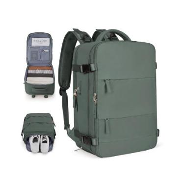 Imagem de Mochila bergsalz Travel Bag Weekender impermeável verde oliva