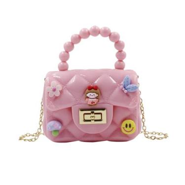 Imagem de Bolsa Jelly Bag MOSSTYUS Princess Toddler para crianças e meninas rosa