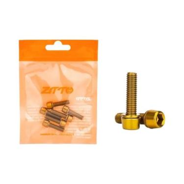 Imagem de Parafuso De Guidão De Bicicleta Em Aço Inoxidável Colorido Arco-Íris M