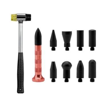 Imagem de Ferramenta De Reparo De Amassados Sem Pintura: Martelo De Borracha E C