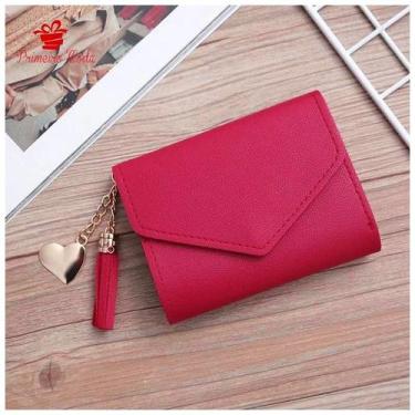 Imagem de Carteira Feminina Com Franjas/Bolsa Porta-Cartões/Bolsa De Mão/Porta-C