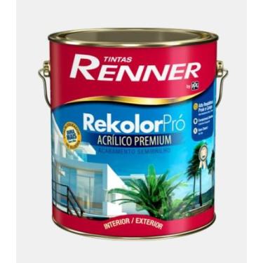 Imagem de Tinta Acr. Rekolor Semibrilho B-pastel 3,26l Renner