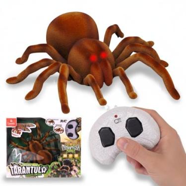 Imagem de Aranha Robô Brinquedo Com Luz Controle Remoto Anda - Castela