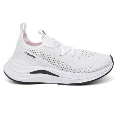 Imagem de Tênis Feminino Esportivo Caminhada Treino Academia Corrida Antiderrapante Confortável Leve Macio-Feminino