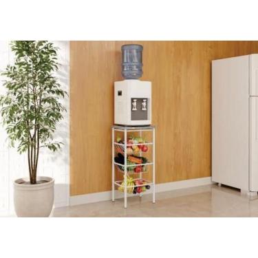 Imagem de Fruteira Teixeira Havana Branca Granito Topázio