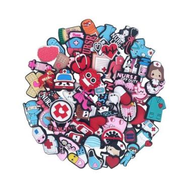 Imagem de Pingentes Para Sapatos Série Médico 10-50 Peças, Chaveiros Para Sapato