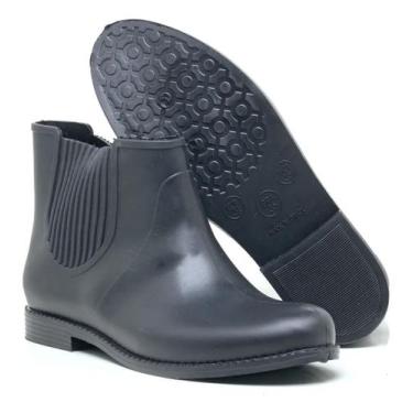 Imagem de Bota Feminina Limpeza Epi Serviço Geral Borracha Impermeável - Genéric