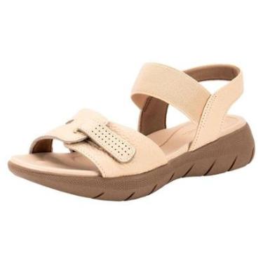 Imagem de Sandália Feminina Flat Usaflex Al1402-Feminino