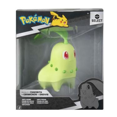 Imagem de Pokemon - Boneco de Vinil de 9cm - Chikorita - Sunny Brinquedos