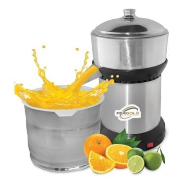 Imagem de Espremedor Suco Laranja Inox Profissional 500w Copo - Fergold