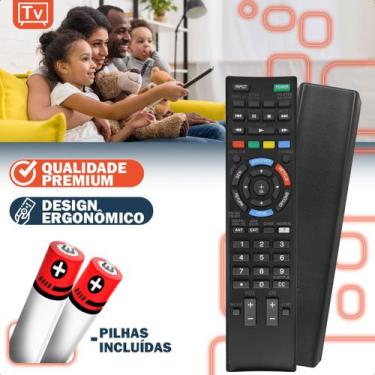 Imagem de Controle Remoto Compatível TV Sony Bravia LCD RM YD101 - Lelong