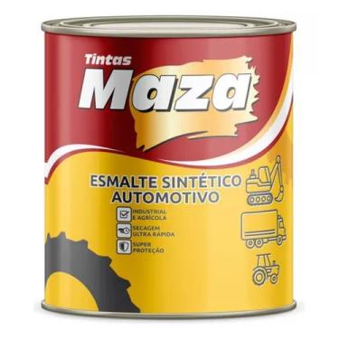 Imagem de Esmalte Sintetico industrial automotivo Alto Brilho Branco Puro Maza 9