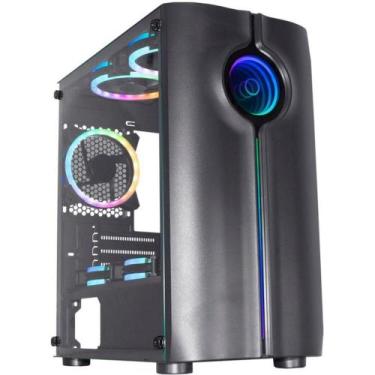 Imagem de Gabinete Gamer Reactor Infinite 2 para Desempenho e Design - K-MEX