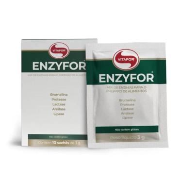 Imagem de Enzimas Digestivas Enzyfor - Vitafor, 10 Saches