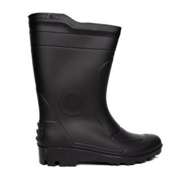 Imagem de Bota Unissex Grendene Galocha Pega Forte Impermeável Preto, Preto, 40