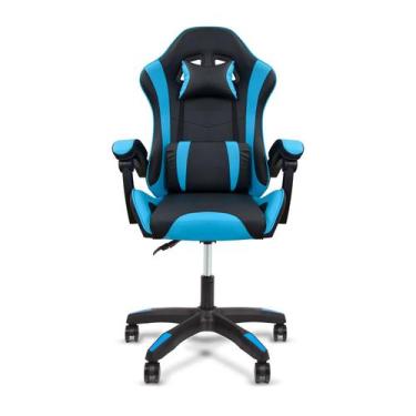 Imagem de Cadeira Gamer Best Chair Ergonômica Start Line - Azul