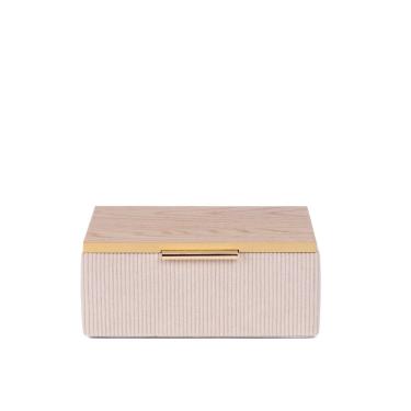 Imagem de Caixa Decorativa em MDF e Veludo 15cm 23063 Mart