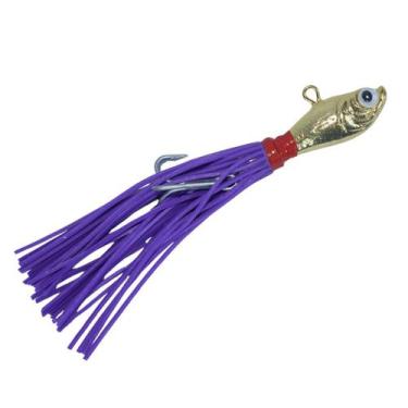 Imagem de Isca Artificial 12g para pesca espostiva deep action - Poseidon, Roxo
