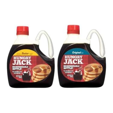 Imagem de Calda Panqueca e Waffle Hungry Jack Original e Butter - 2un