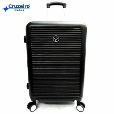 Imagem de Mala de Viagem Média CRUZEIRO Capacidade 23kg Giratória 360 Expansiva 