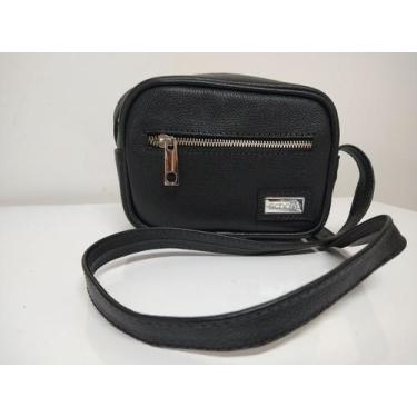 Imagem de Bolsa Pequena Feminina De Couro Mini Preta - Schone Quality Handbags