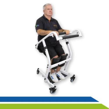 Imagem de Cadeira De Transferência StandUp com Apoio Ergonômico Idoso Cadeirante