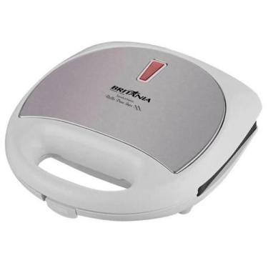 Imagem de Sanduicheira 750W Britania Antiaderente Inox 127V - Britânia, 110V