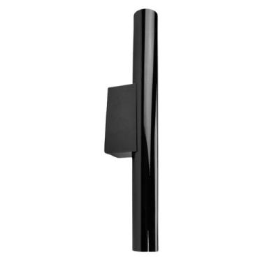 Imagem de Arandela Cilindro Luxo Preto 35cm Led 12W 3 em 1 Bivolt - EMBU LED
