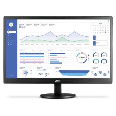 Imagem de Monitor AOC 18,5" Widescreen TN, LED, VGA, HDMI Antirreflexo