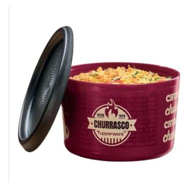 Imagem de Tupperware Mini Instantânea Slim 575ml, Churrasco